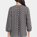 Pintuck Blouse - Roca Lissa