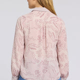 Taylor Blouse - Rock Flower Combo