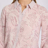 Taylor Blouse - Rock Flower Combo