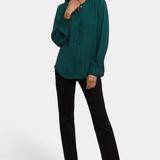 Janie Blouse - Pine Forest