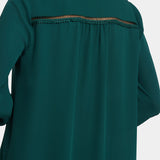 Janie Blouse - Pine Forest
