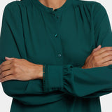 Janie Blouse - Pine Forest