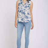 Gabrielle Sleeveless Blouse - Le Parc de Treville