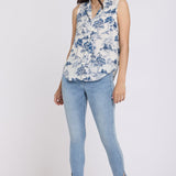 Gabrielle Sleeveless Blouse - Le Parc de Treville