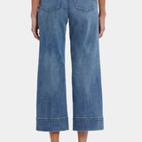 Teresa Wide Leg Ankle Jeans - Majorca Bay