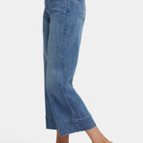 Teresa Wide Leg Ankle Jeans - Majorca Bay
