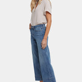 Teresa Wide Leg Ankle Jeans - Majorca Bay