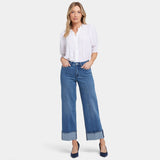 Teresa Wide Leg Jeans  - Stillwater Lake