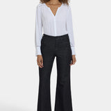 Mia Palazzo Jeans - Black Rinse