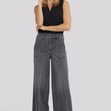 Simone Wide Leg Jeans - Dusty Ash