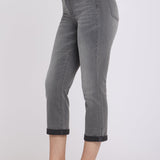 Chloe Skinny Capri Jeans - Dusty Ash