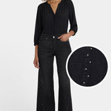 Teresa Wide Leg Jeans - French Nightfall