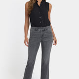 Marilyn Straight Ankle Jeans - Dusty Ash