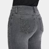 Marilyn Straight Ankle Jeans - Dusty Ash