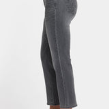 Marilyn Straight Ankle Jeans - Dusty Ash
