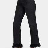 Marilyn Straight Ankle Jeans - French Nightfall