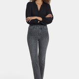 Marilyn Straight Jeans - Grey Daniela Ditsy