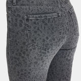 Marilyn Straight Jeans - Grey Daniela Ditsy