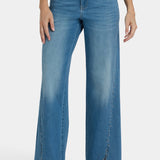 Teresa Wide Leg Jeans - Avenue Blue
