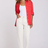 Carrot Ankle Jeans - Vintage White