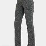Marilyn Straight Jeans - Vine Leaf Leopard