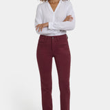 Marilyn Straight Jeans - Sienna Red
