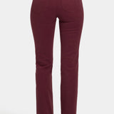 Marilyn Straight Jeans - Sienna Red
