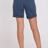 Diana Relaxed Denim Shorts - Vintage Navy