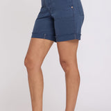 Diana Relaxed Denim Shorts - Vintage Navy