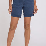 Diana Relaxed Denim Shorts - Vintage Navy