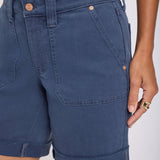 Diana Relaxed Denim Shorts - Vintage Navy