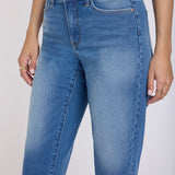 Kristie '80s Bermuda Denim Shorts - Pacifica