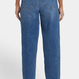 Jemma Barrel Jeans - Rainbow Blue