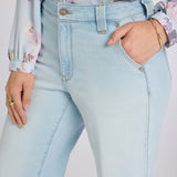 Mia Palazzo Jeans - Sky Valley