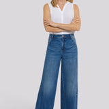 Gracie Wide Leg Jeans - Wild River