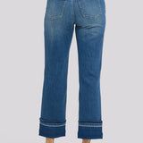 Bailey Relaxed Straight Ankle Jeans - Sun Soak