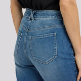 Bailey Relaxed Straight Ankle Jeans - Sun Soak