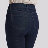 Monica Kick Flare Crop Jeans - Magical