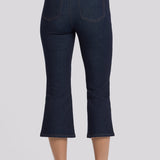 Monica Kick Flare Crop Jeans - Magical