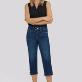 Marilyn Straight Crop Jeans - Sunset Villa