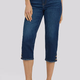 Marilyn Straight Crop Jeans - Sunset Villa