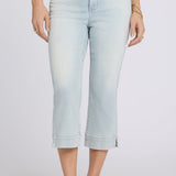 Marilyn Straight Crop Jeans - Desert Shoreline