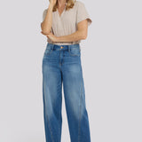Alyssa Relaxed Crop Jeans - Pacifica