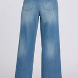 Teresa Wide Leg Ankle Jeans - Port Sea