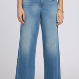 Teresa Wide Leg Ankle Jeans - Port Sea