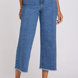 Teresa Wide Leg Ankle Jeans - Salton