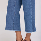 Teresa Wide Leg Ankle Jeans - Salton