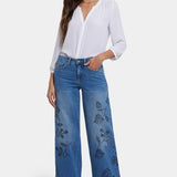 Teresa Wide Leg Jeans - Water Canyon