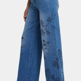 Teresa Wide Leg Jeans - Water Canyon