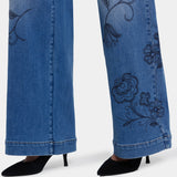 Teresa Wide Leg Jeans - Water Canyon